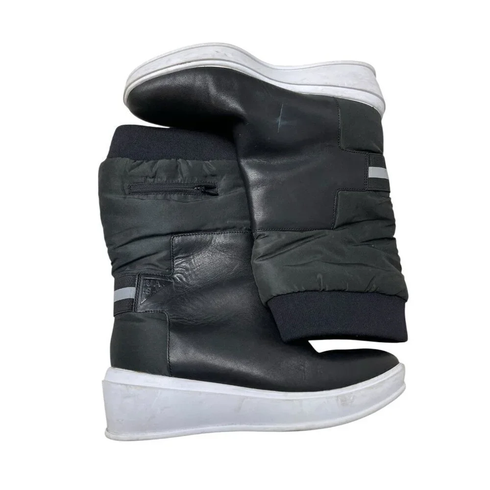 Under Armour Women's US 7 Elevated Boot Puffer Winter Boot 1297600 001 Black